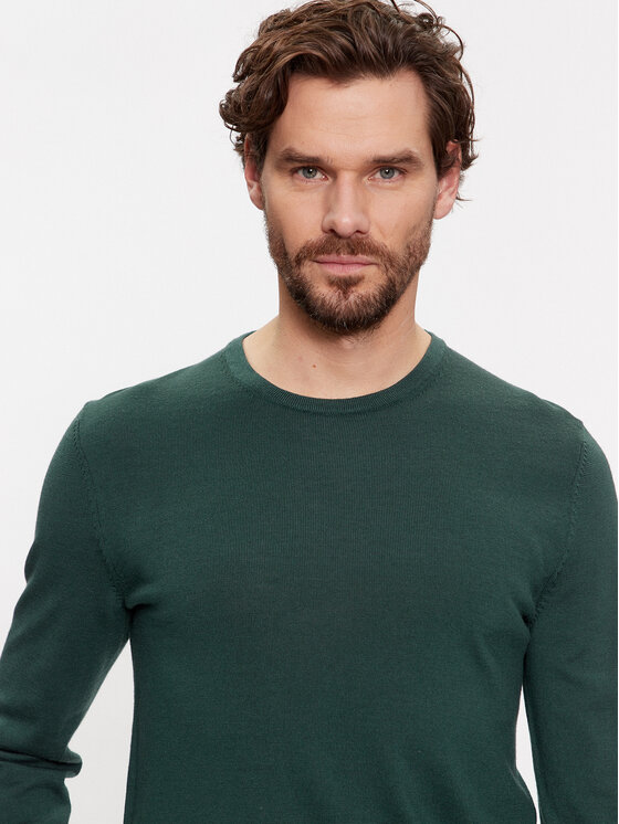 Hugo Pullover San Cedric-M1 50476832 Grün Regular Fit | Modivo.de