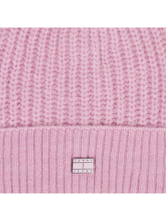 Tommy Jeans Tommy Jeans Шапка Tjw Cosy Knit Beanie AW0AW15462 Розов