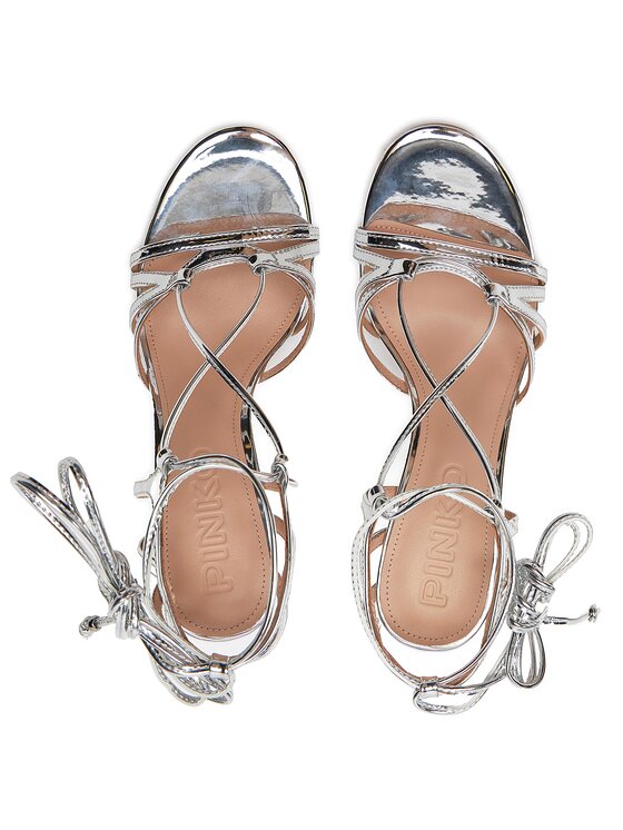 PINKO PINKO Sandale Calila 03 SD0037 E003 Argintiu
