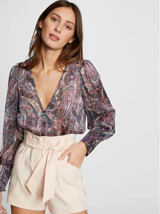 Pantaloncini di tessuto Morgan