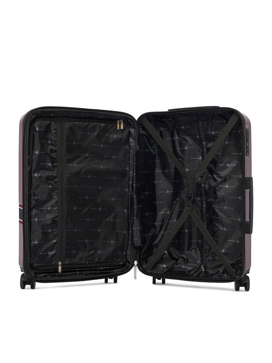 Beverly Hills Polo Club Beverly Hills Polo Club Vidējs koferis CEO-BHPC-M-007-08-BURGUNDY Bordo