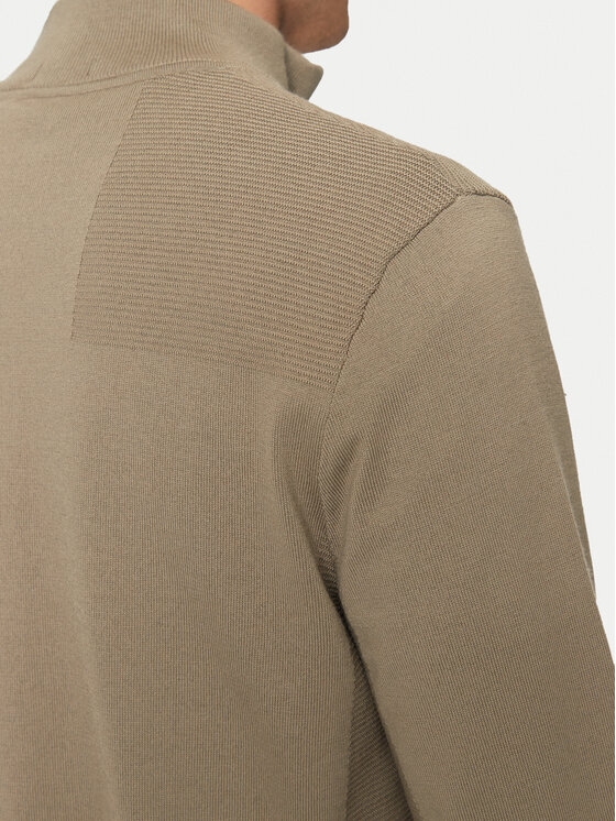 BOSS BOSS Sweater Momentum-X_QZ 50498560 Bézs Regular Fit
