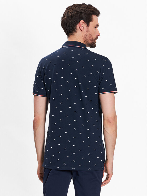 INDICODE INDICODE Polokošile Dolphin 40-948 Tmavomodrá Regular Fit