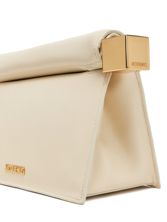 JACQUEMUS JACQUEMUS Rankinė La Pochette Rond 24E233BA356-3171 Écru