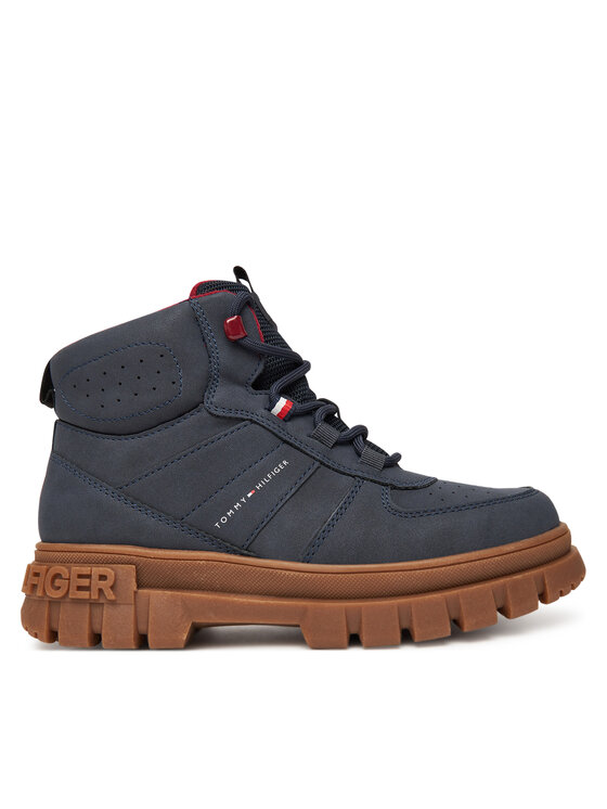 Tommy Hilfiger Tommy Hilfiger Μποτίνια T3X5-34129-1696 D Σκούρο μπλε
