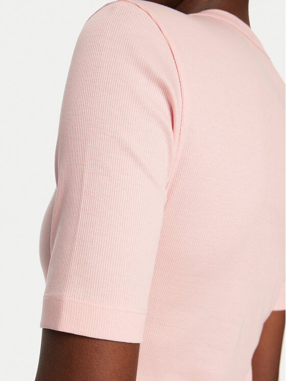 IVY OAK IVY OAK Тишърт Kristin IO1100X2351 Розов Slim Fit