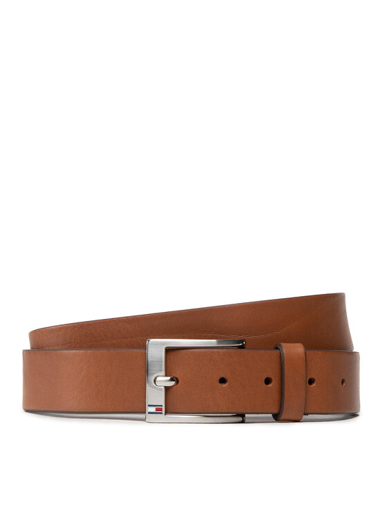 Tommy Hilfiger Tommy Hilfiger Meeste püksirihm New Aly Belt AM0AM08363 Pruun