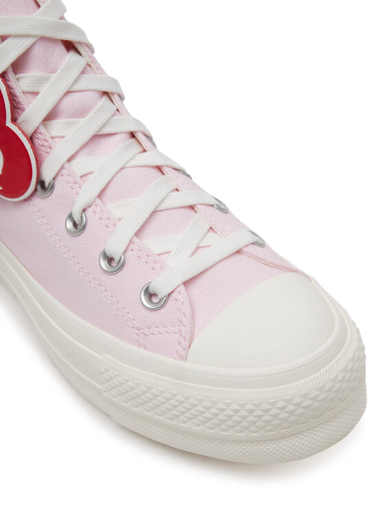 Converse Converse Plátěnky Chuck Taylor All Star Lift Platform Hearts A13652C Růžová