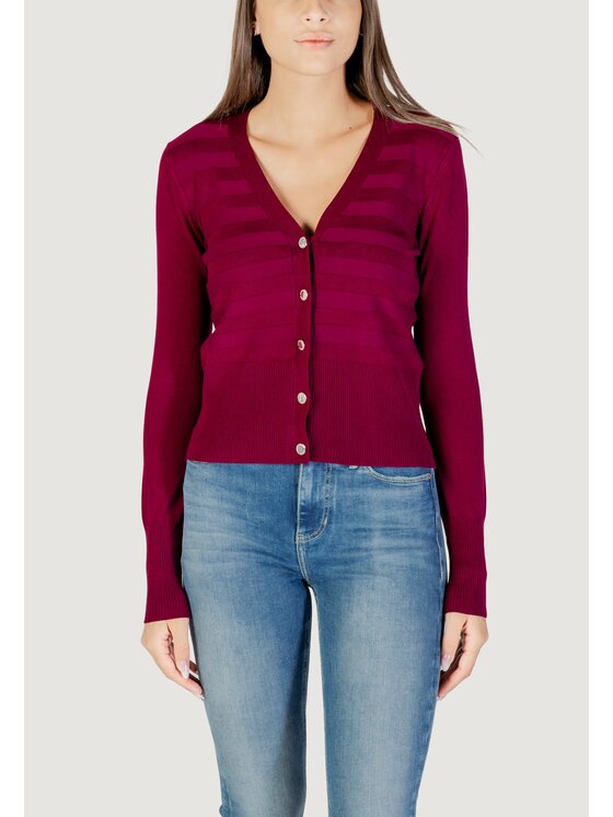 Morgan De Toi Morgan De Toi Maglione 252-MENTHI Rosso Modern Fit