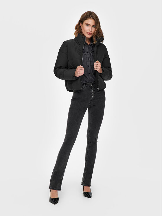 ONLY ONLY Zimní bunda Dolly 15205371 Černá Regular Fit