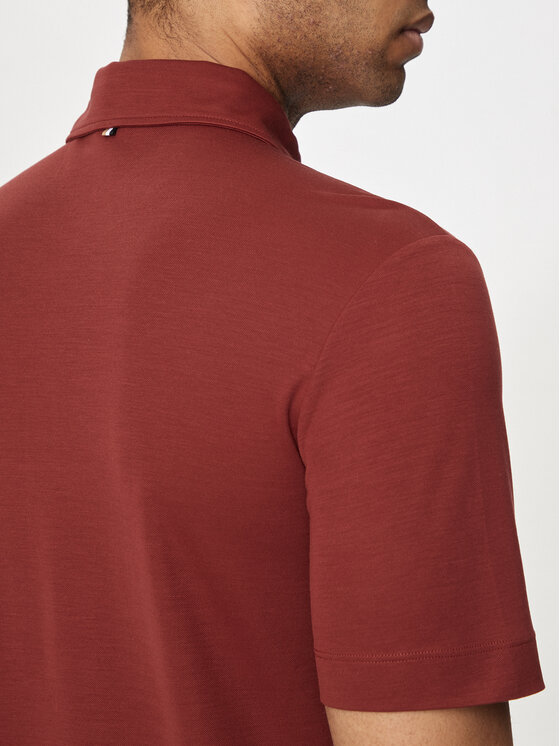 BOSS Boss Polo majica Press 55 50508830 Rdeča Regular Fit