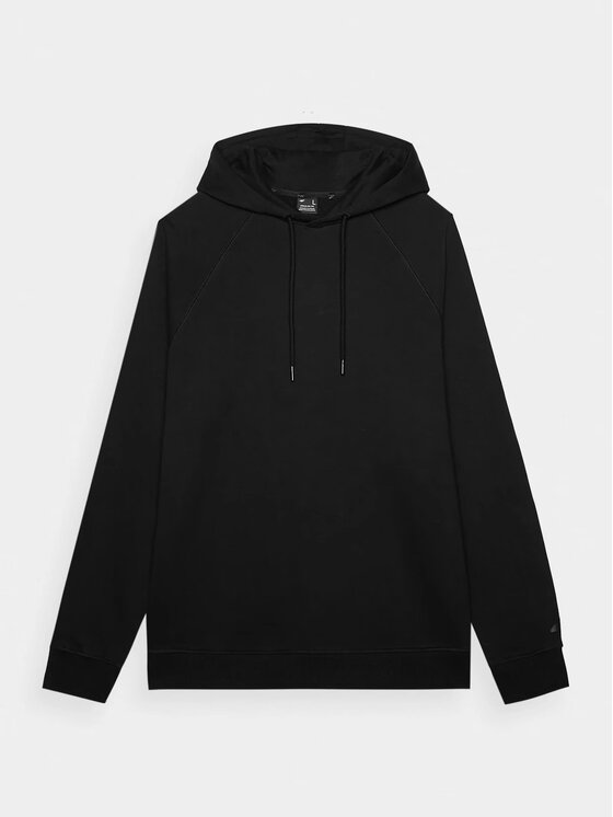 4F 4F Mikina 4FRAW24TSWSM1821-20S Čierna Regular Fit