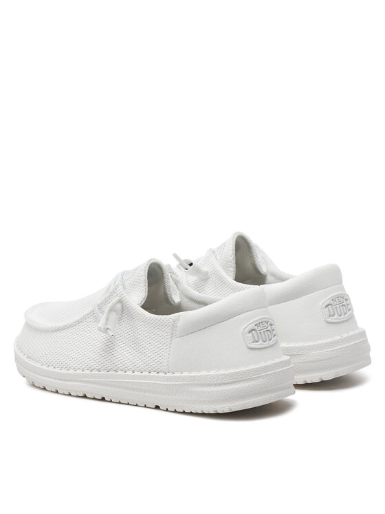 Hey Dude Hey Dude Halbschuhe Wendy Funk Mono 40065-100 Weiß