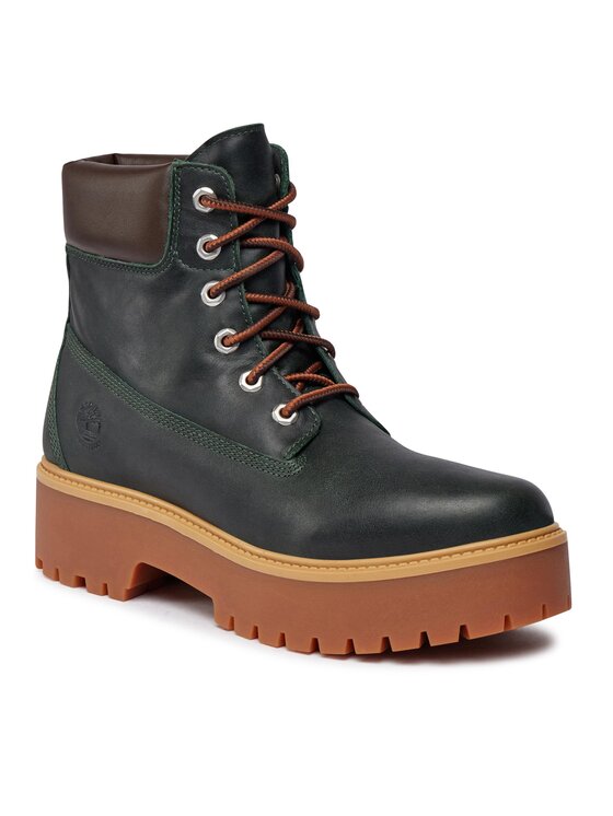 Timberland Timberland Schnürstiefeletten Stone Street 6In Wp TB0A5RK1EA11 Grün