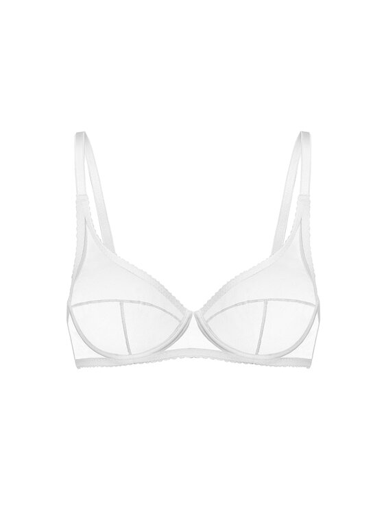 Love and Hate Love and Hate Reggiseno con ferretto Luna White Bianco