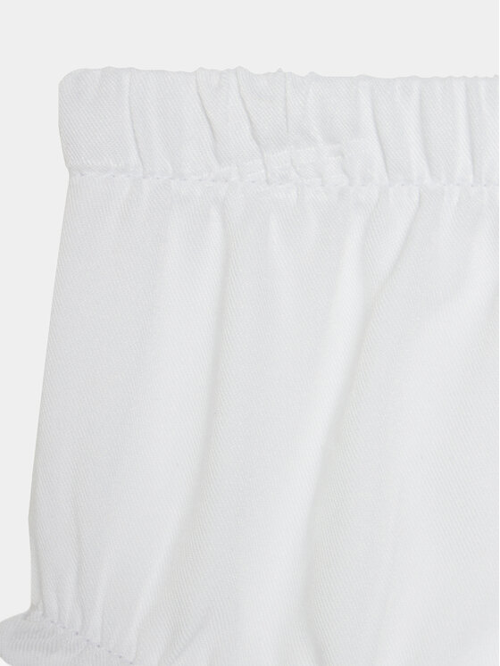 Guess Guess Sukienka elegancka A4RK01 WFYM0 Biały Regular Fit
