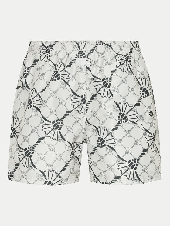 JOOP! JOOP! Plaukimo šortai Babados 30041400 Écru Regular Fit