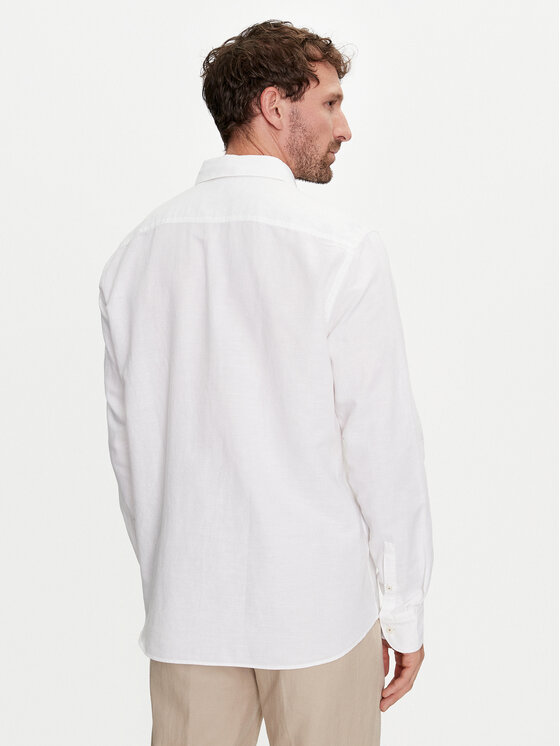 BOSS Boss Camicia C-Hal-Kent-C4-232 50513661 Bianco Casual Fit