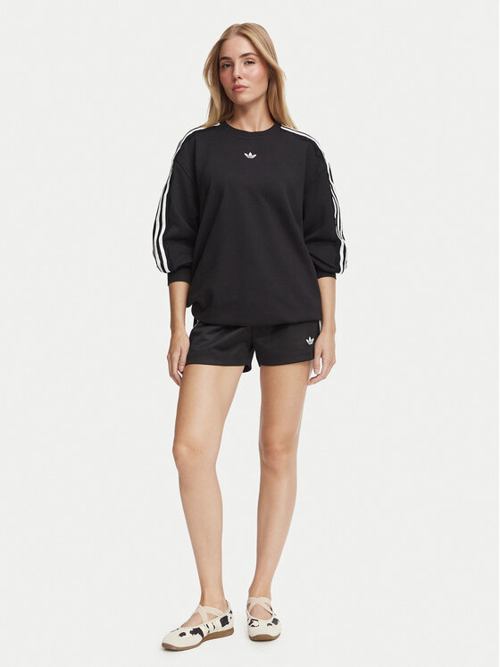 adidas adidas Sportiniai šortai Lace 3 Stripes LG4267 Juoda Regular Fit