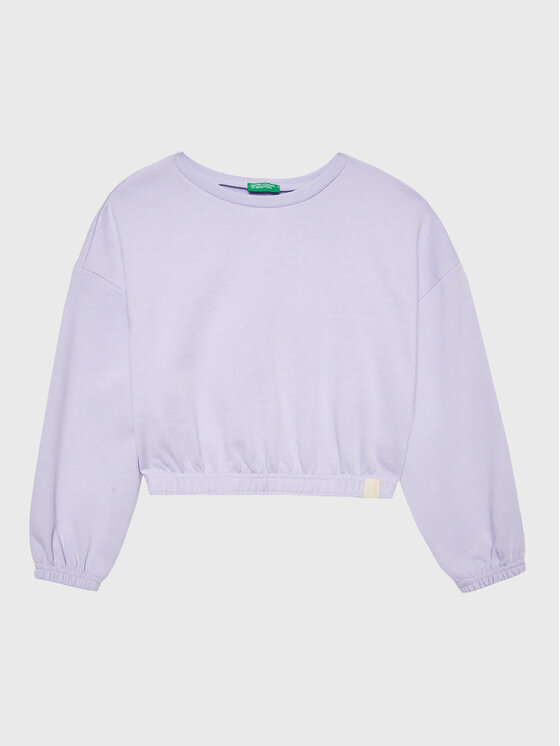 United Colors Of Benetton United Colors Of Benetton Sweatshirt 3UHRC10AT Violett Regular Fit