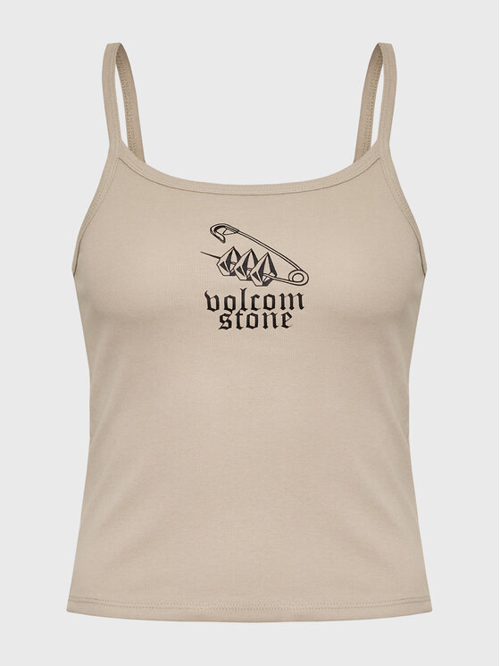Volcom Volcom Топ 1991 B4512302 Бежевий Slim Fit
