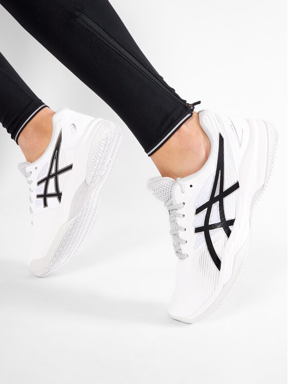 Asics Asics Boty na tenis Gel-Game 8 Clay/Oc 1041A193 Bílá