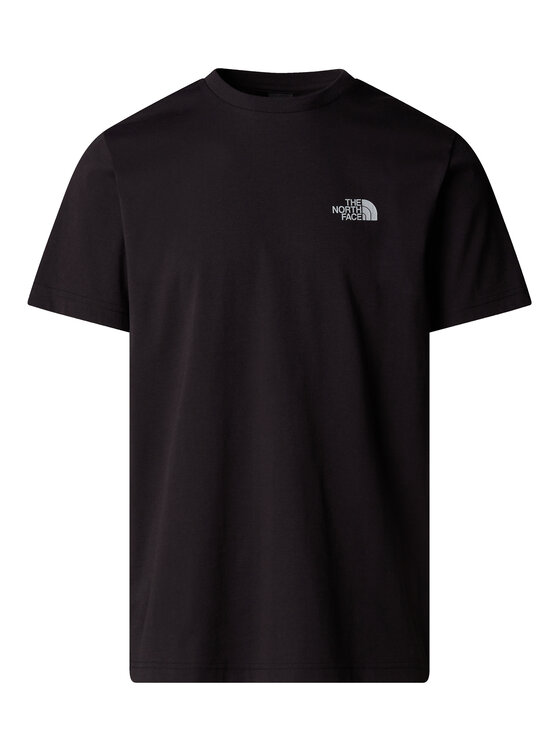 The North Face The North Face T-Shirt NSE Box NF0A8C4V Μαύρο Regular Fit