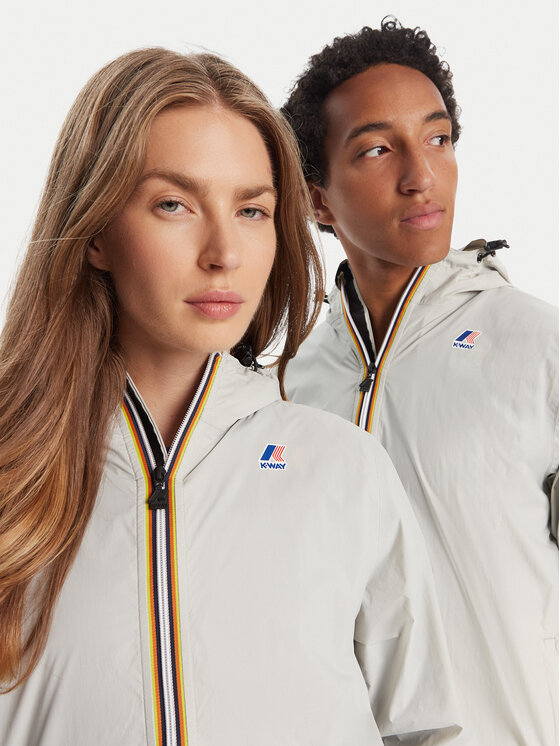 K-Way K-Way Μπουφάν αδιάβροχο K2123ZW Μπεζ Regular Fit