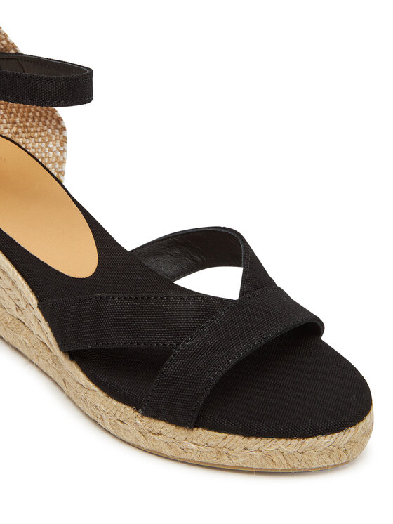 Castañer Castañer Espadryle Bruna/6/001 025533 Czarny