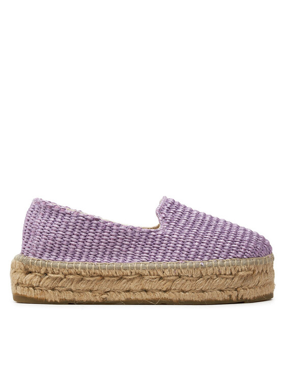 Manebi Espadrile Yucatan Double Sole Espadrilles G 3.3 D0 Vijolična