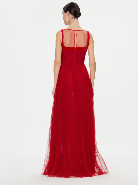 Elisabetta Franchi Elisabetta Franchi Abito da sera AB-400-36E2-V890 Rosso Regular Fit