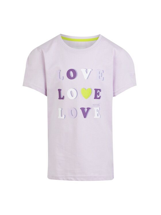 Regatta Regatta T-Shirt Bosley VII Fioletowy Short Fit