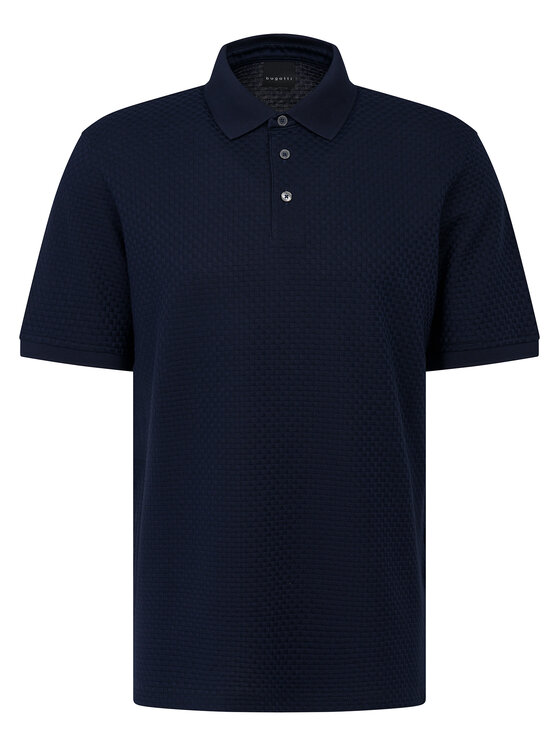 Bugatti Bugatti Poloshirt 8150-75104C Dunkelblau Regular Fit