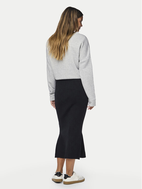 Pieces Pieces Puzdrová sukňa Crista 17144497 Čierna Regular Fit
