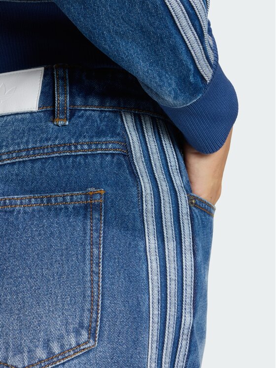 adidas adidas Spódnica jeansowa 159757 Błękitny Regular Fit