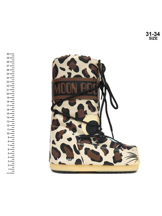 Moon Boot Moon Boot Sněhule Mb Icon Animal 80D3400300 Hnědá