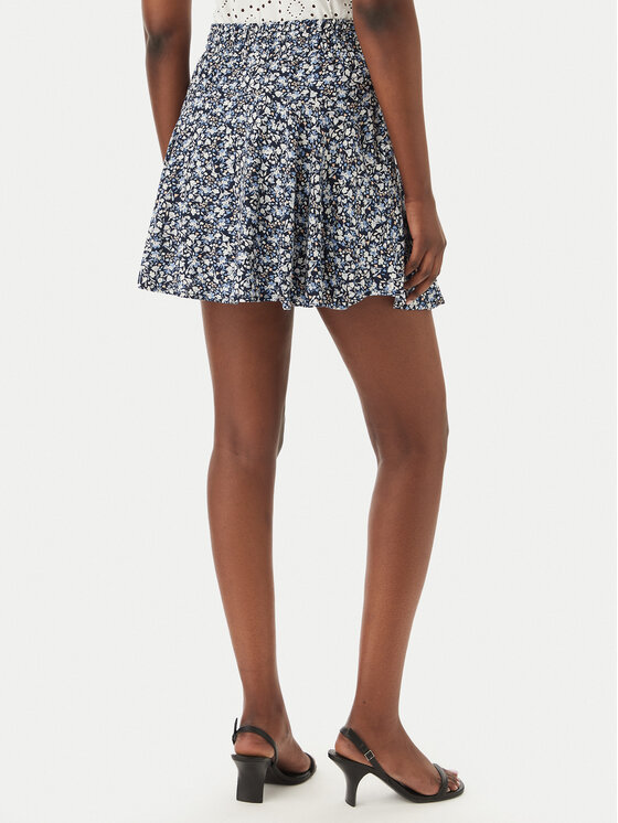 ONLY ONLY Mini sukňa Nala 15322967 Tmavomodrá Regular Fit