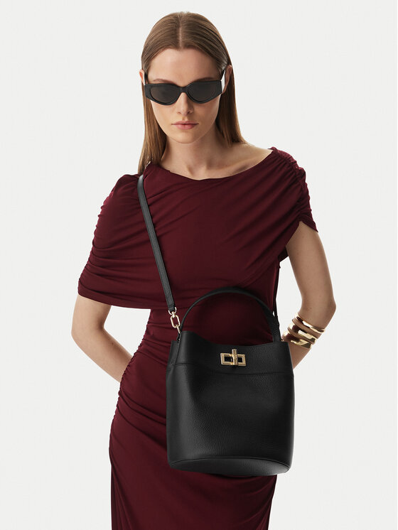 Furla Geantă Amelia M Bucket WB01953 HSF000 CN O6000 Negru