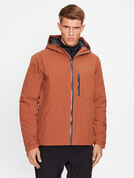 Columbia Outdoorová bunda Explorer's Edge Insulated Jacket Oranžová Regular Fit