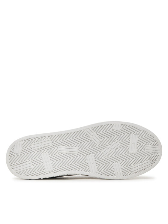 Tommy Jeans Tommy Jeans Sneakersy Tjw Logo Outsole Sneaker Ess EN0EN02703 Bílá