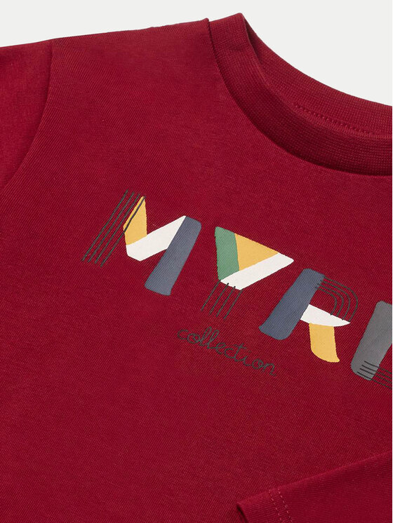 Mayoral Mayoral Bluzka 108 Czerwony Regular Fit