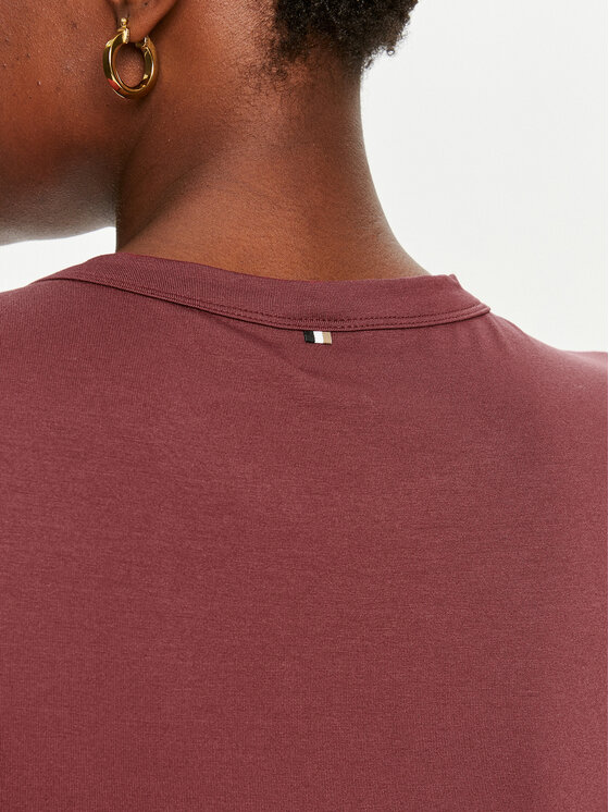 BOSS Boss Bluzka Efita 50461122 Czerwony Slim Fit