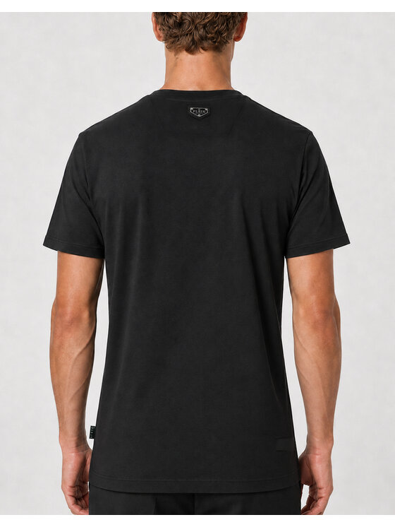PHILIPP PLEIN PHILIPP PLEIN Tričko 31605 Čierna Regular Fit