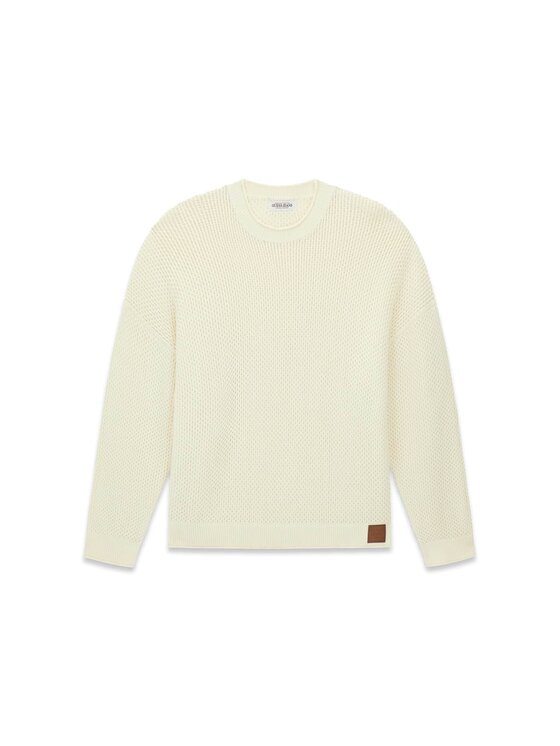 Guess Guess Sweter 180554 Beżowy Classic Fit