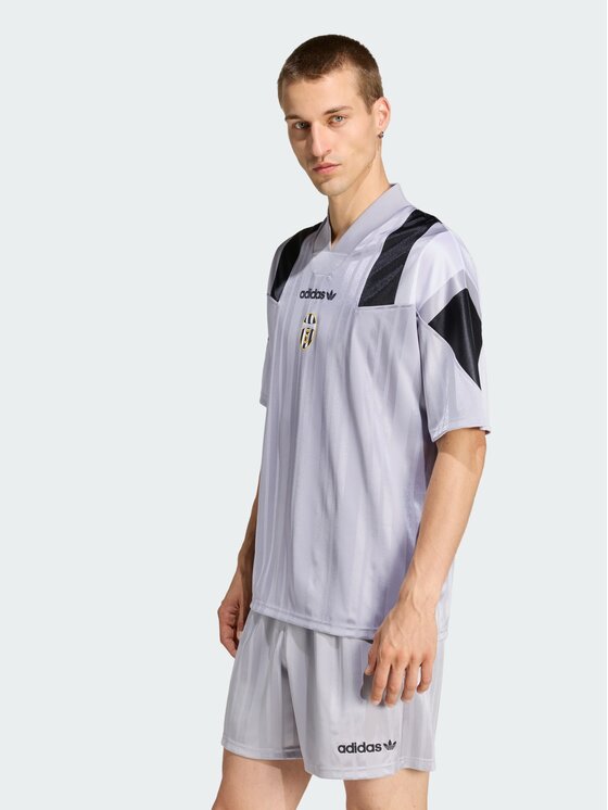 adidas adidas Koszulka techniczna 172262 Szary jasny Regular Fit