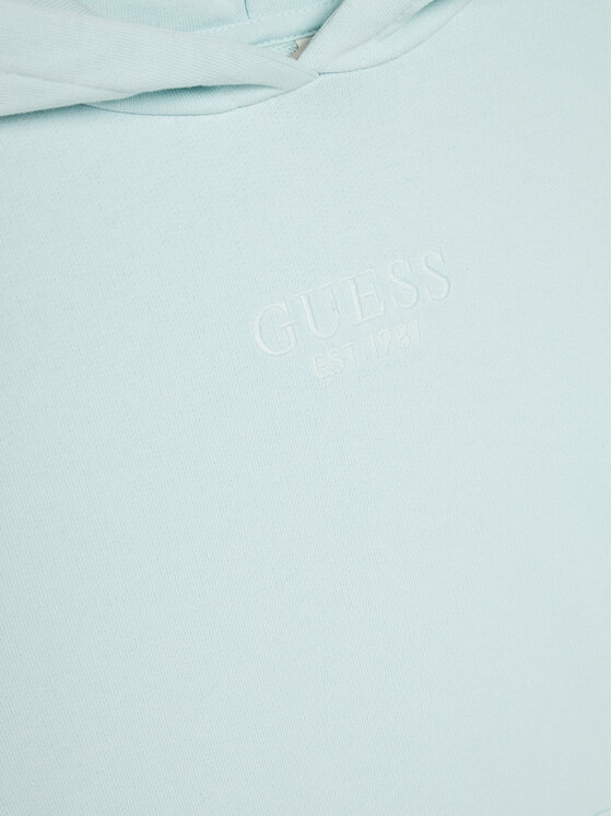 Guess Guess Majica dugih rukava J5RQ09 KAD74 Svijetloplava Regular Fit