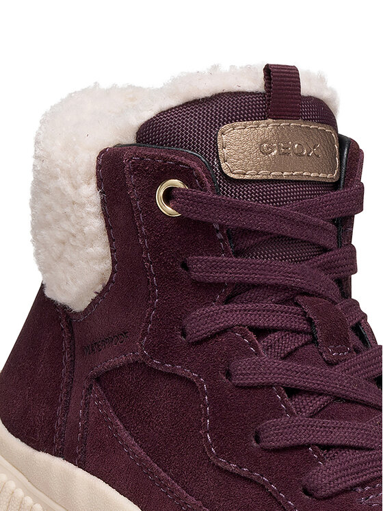 Geox Geox Μποτίνια J Laquinny Girl Wpf J56NFA 00022 C7357 M Μπορντό