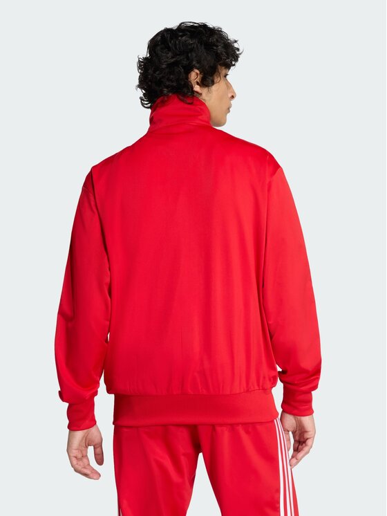 adidas adidas Bluza FIREBIRD Czerwony Loose Fit