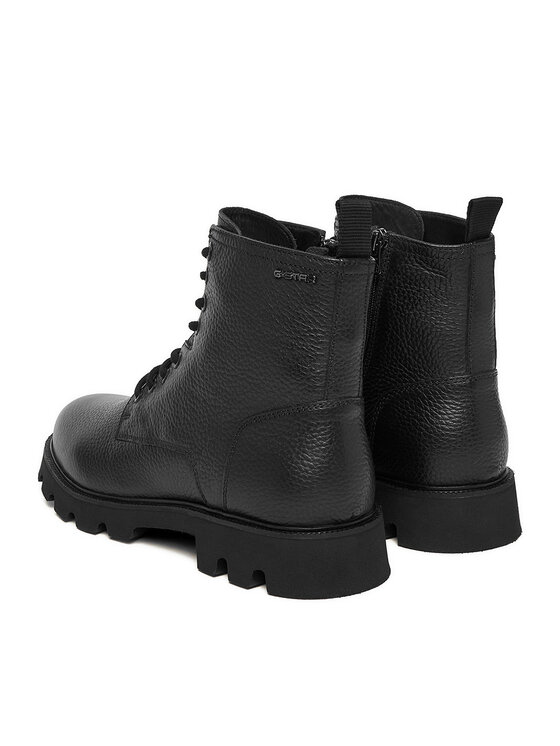G-Star Raw G-Star Raw Šnurovacia obuv EO-ROWHIDE-03 MI08 Čierna