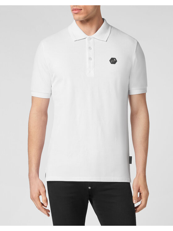 PHILIPP PLEIN PHILIPP PLEIN Polo 2379 Bianco Slim Fit